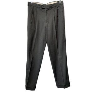 Vintage Dockers Slates Dress Pant Size 32x32 Pleated Original Fit Stain Defender